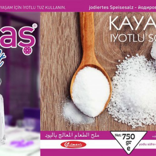 Tuzaş Rock Salt Iodized Table Salt